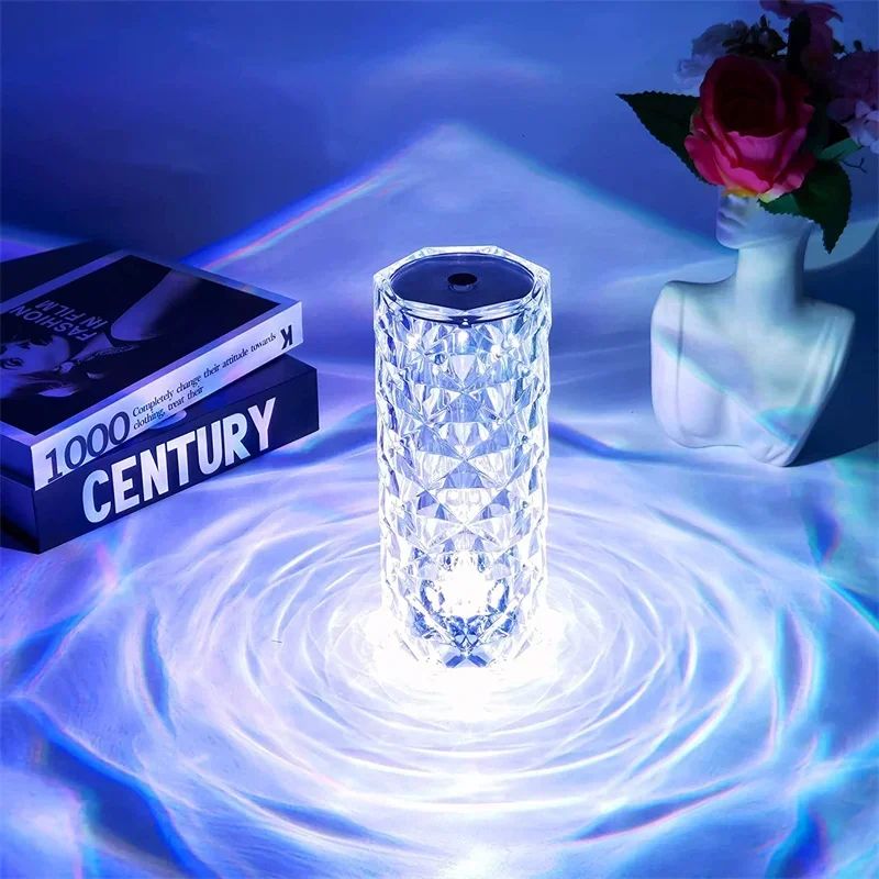 16 Color Daimond Crystal Lamp With Remote