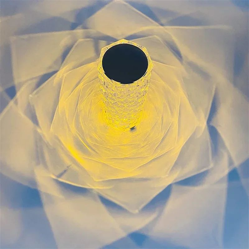 16 Color Daimond Crystal Lamp With Remote